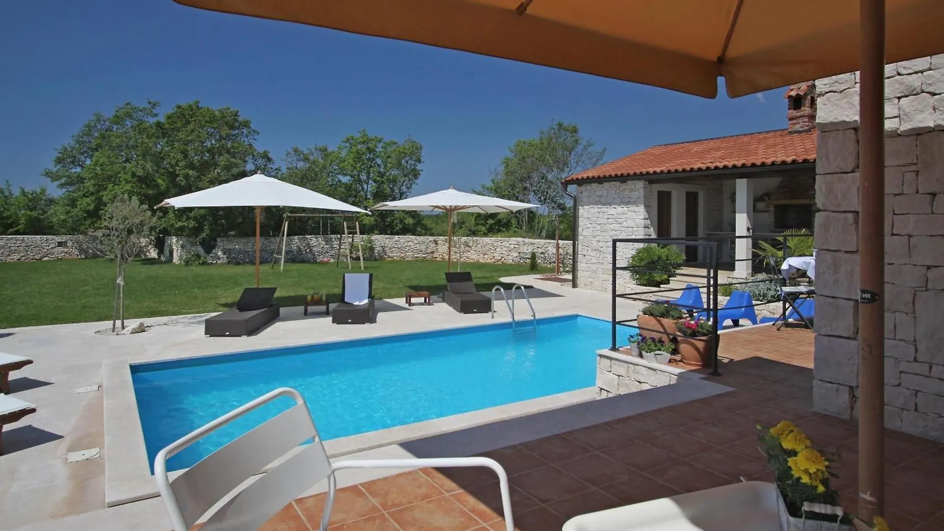 Charmante Villa Histra Mit Pool Und Grossem Garten Cabrunici Casa vacanze
